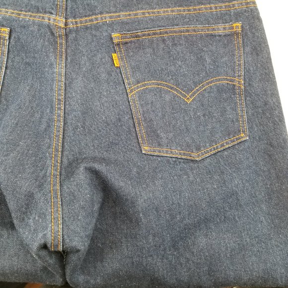 Vintage 1980s 505 Levi’s Orange Tab Mens Denim  Made In Brazil  Sz 38 x30 - Picture 9 of 12